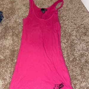 Pink fox tank